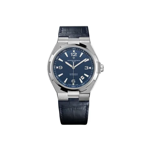 Vacheron Constantin Автоматический Механический Movement Мужские Часы Longitudinal и Lateral Collection OVERSEAS 42 мм Синий