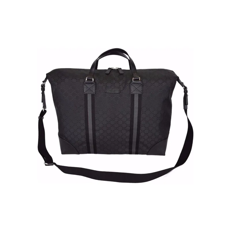 GUCCI Travel Duffle Monogram GG Black