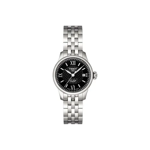 Tissot Автоматический Механический Movement Женские Часы Le Locle Collection 25,3 мм Черные
