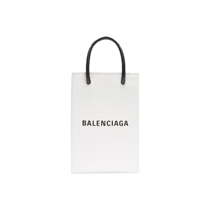 Balenciaga Shopping Phone Holder Tote Bag