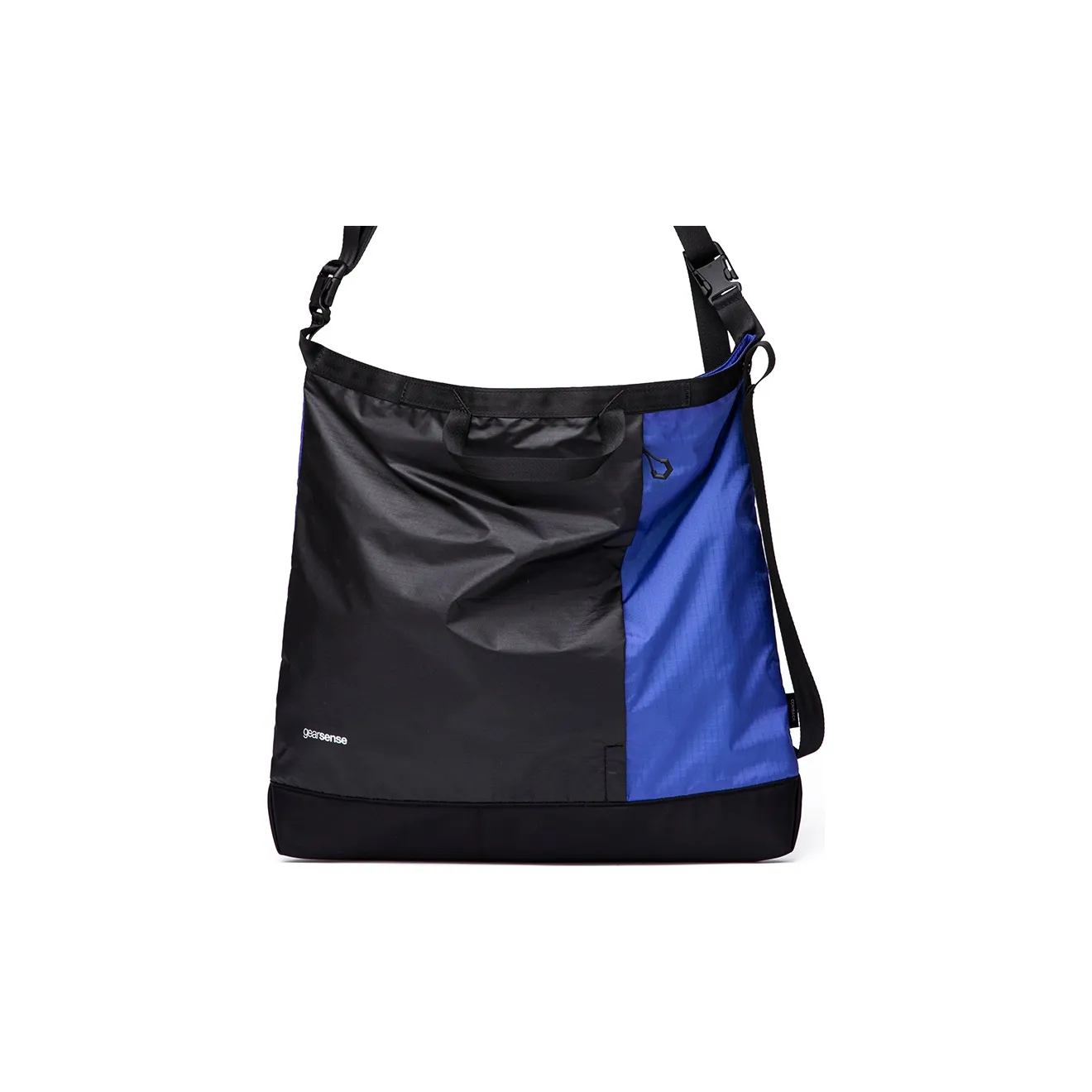 COMBACK Lightweight Fabric Shoulder Bag, Crossbody Bag Tubas Unisex Purple Blue/Black