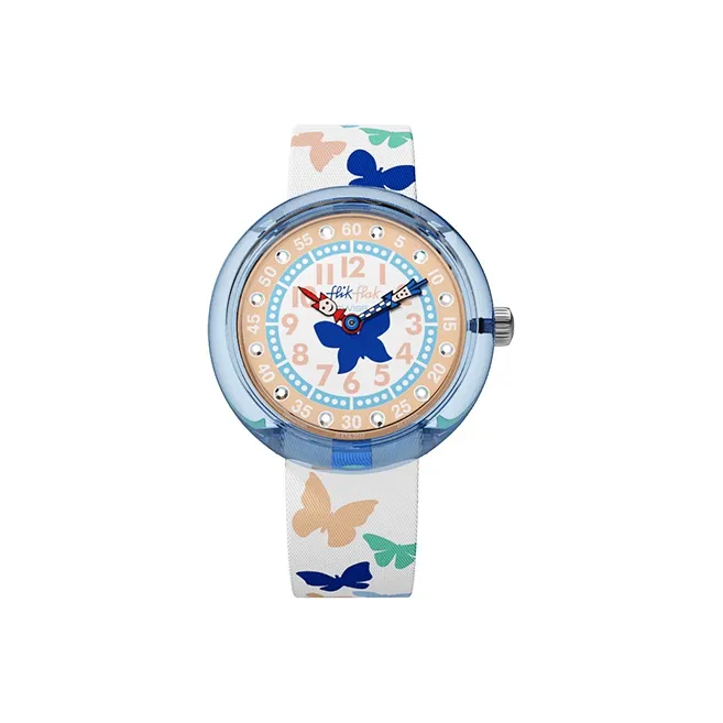 Swatch Quartz Movement Детские часы 31,85 мм Белый