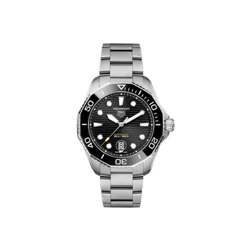TAG HEUER Автоматический Механический Movement Мужские Часы Aquaracer Collection 43 мм Черные