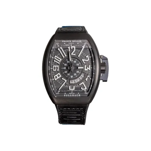 FRANCK MULLER Автоматический Механический Movement Мужские YACHTING VANGUARD Часы 44mm*53,7mm Черные
