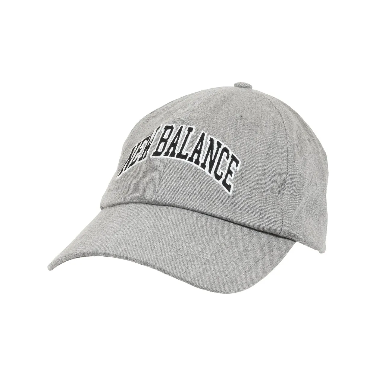 New Balance Cotton Baseball Caps Unisex Gray