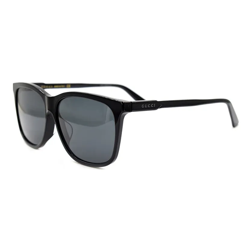 GUCCI Plate Frame Butterfly Sunglasses Men's Black