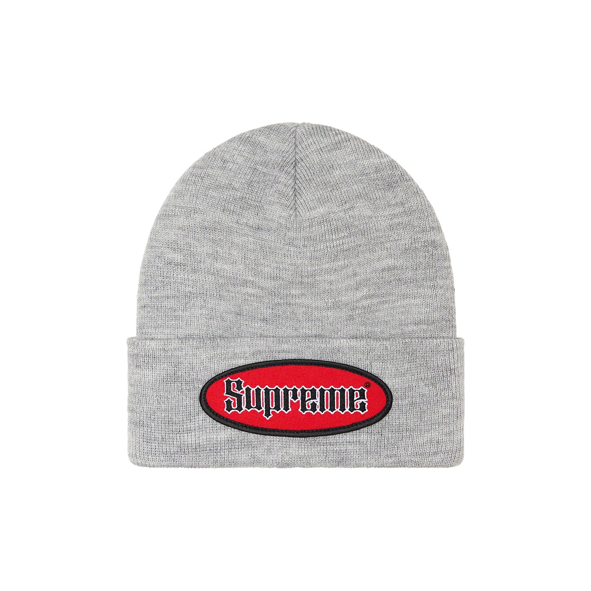 Supreme Oval Patch Beanie ビーニー ニット帽
