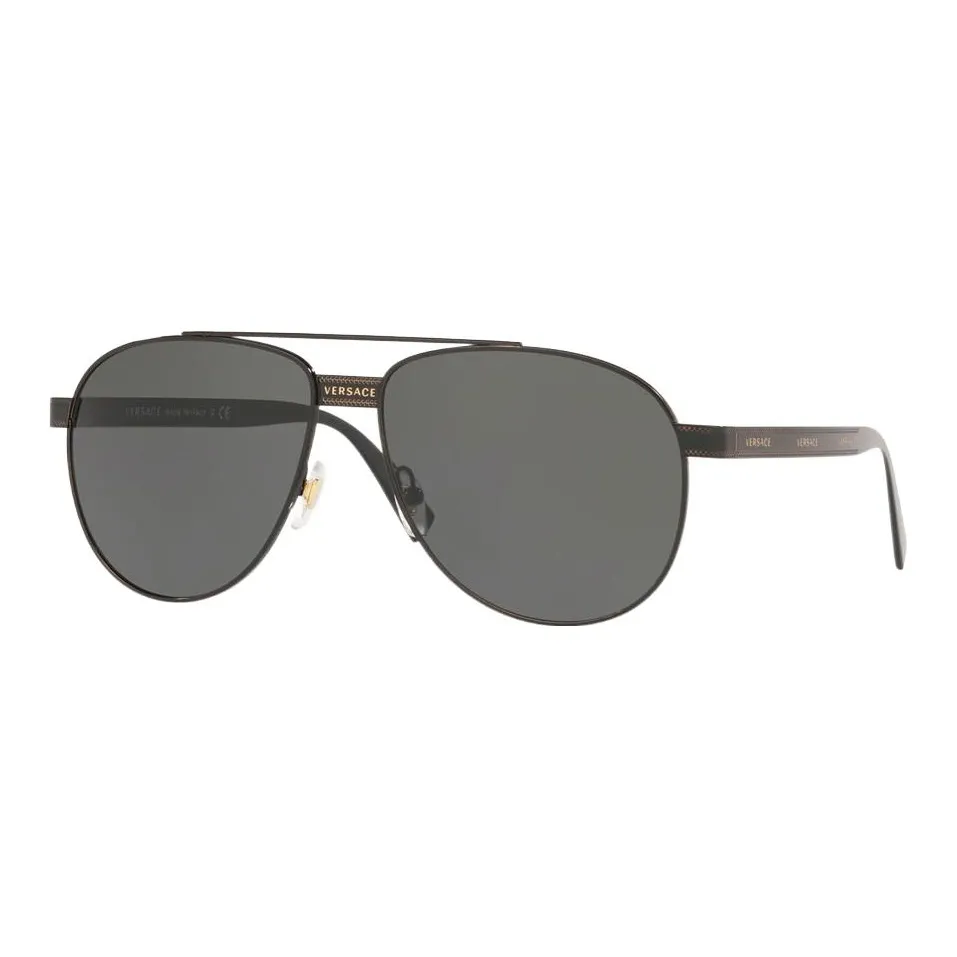 VERSACE Sunglasses Unisex Black
