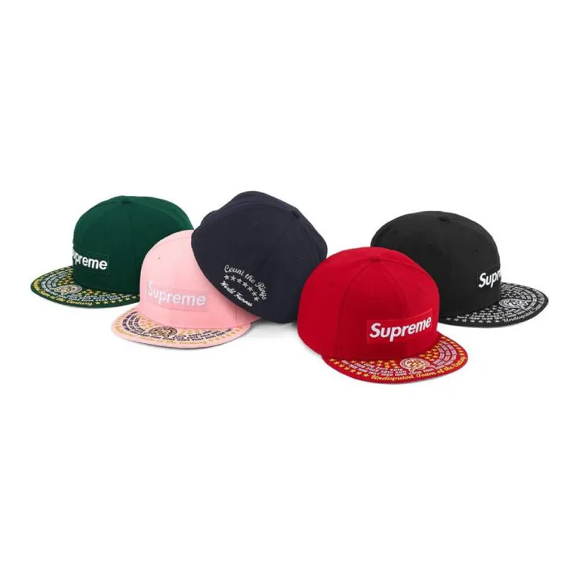 Supreme Undisputed Box Logo New Era Fitted Hat