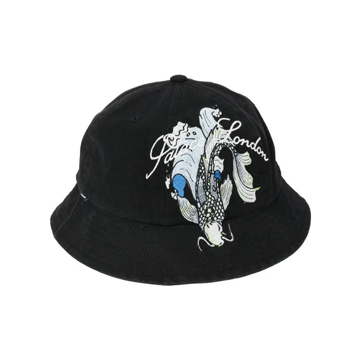 Дворцовый Cotton Bucket Hats Черный Унисекс