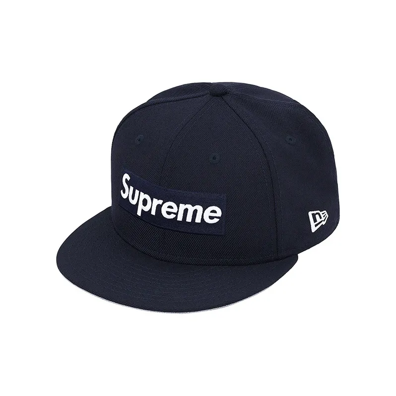 Supreme Sharpie Box Logo New Era Fitted Cap Green