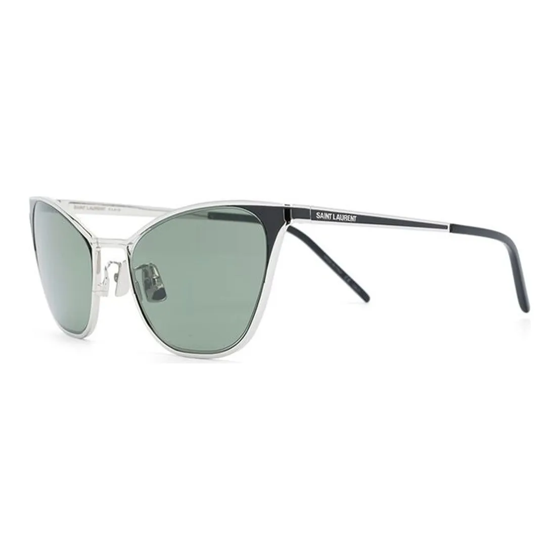 SAINT LAURENT Солнцезащитные очки Серебряные Женские