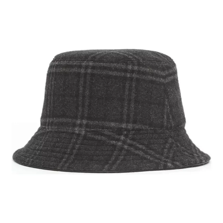 Burberry Wool Check Bucket Hat
