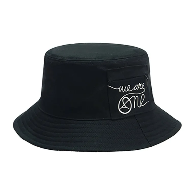 LINING Cotton Bucket Hats Черный Унисекс