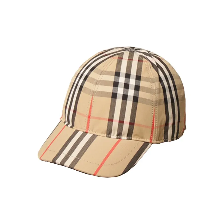 Burberry Kids Check Baseball Cap
