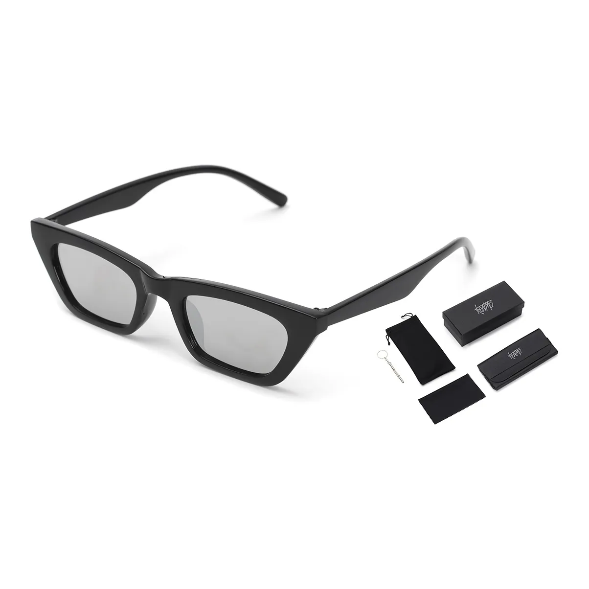 KENMO Кошачий глаз Солнцезащитные очки Унисекс
