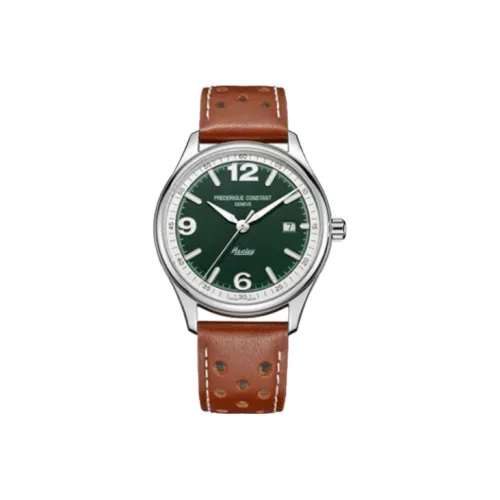 Frederique Constant Автоматический Механический Движение Мужские Часы 40 мм Зеленый