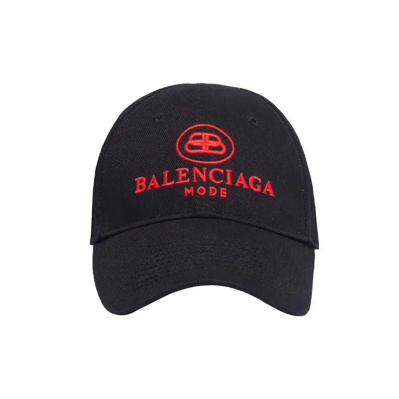 Balenciaga Embroidered Cotton Twill Baseball Hat