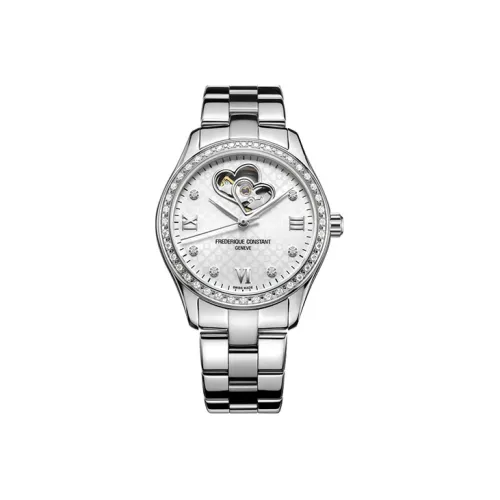 Frederique Constant Механический Movement Женские Часы 36 мм Серебряные