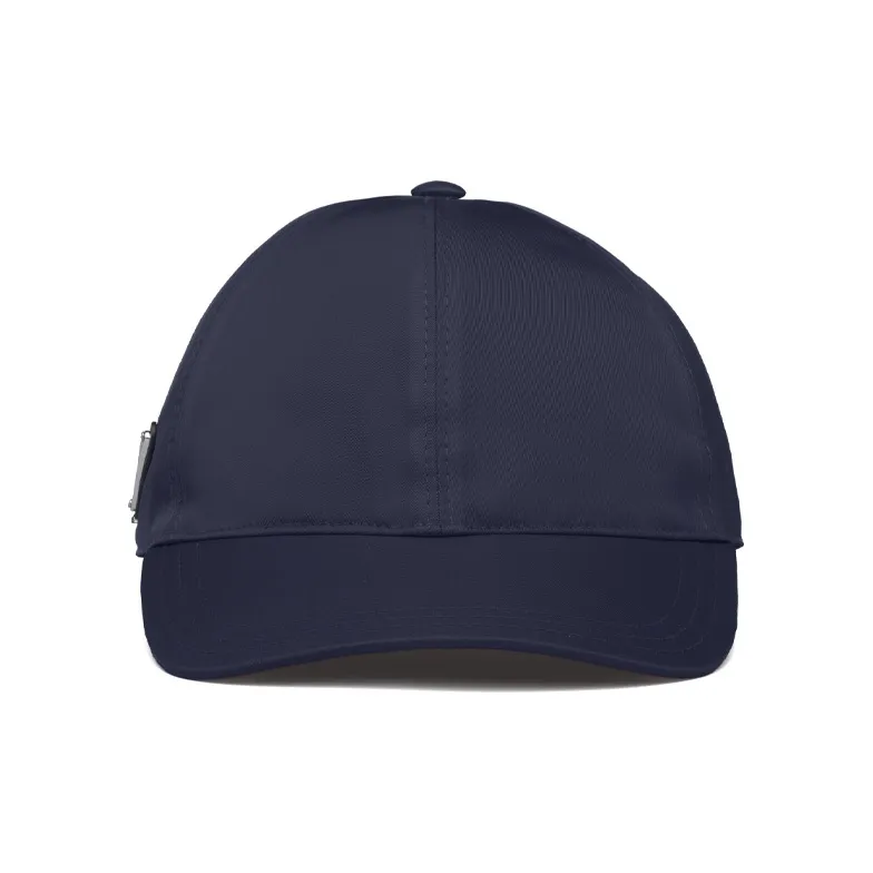 PRADA Logo Plaque Baseball Cap