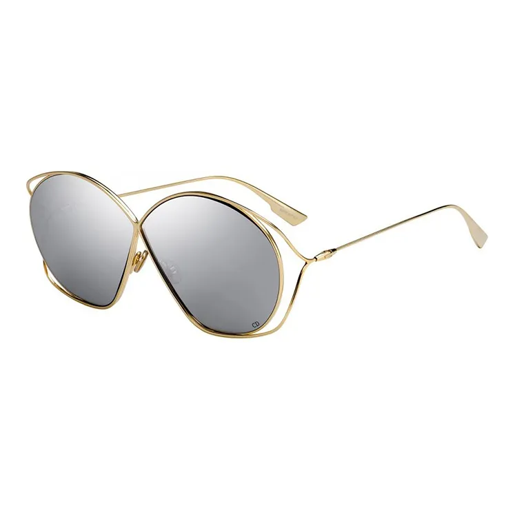 DIOR Sunglasses Women's Gold Gray