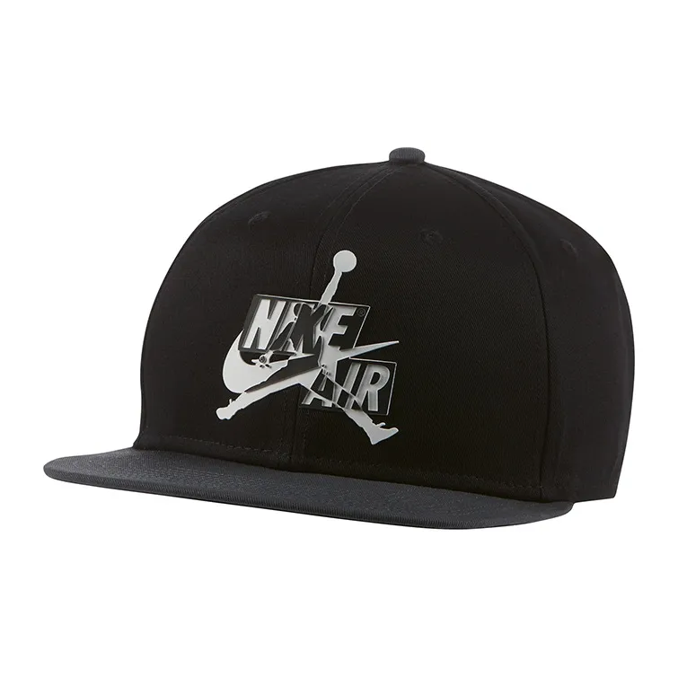 Джордан Бейсболка Унисекс Черная