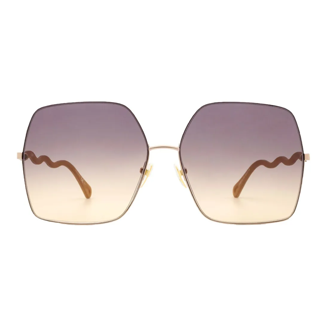 Chloé Noore Oversize Frame Sunglasses