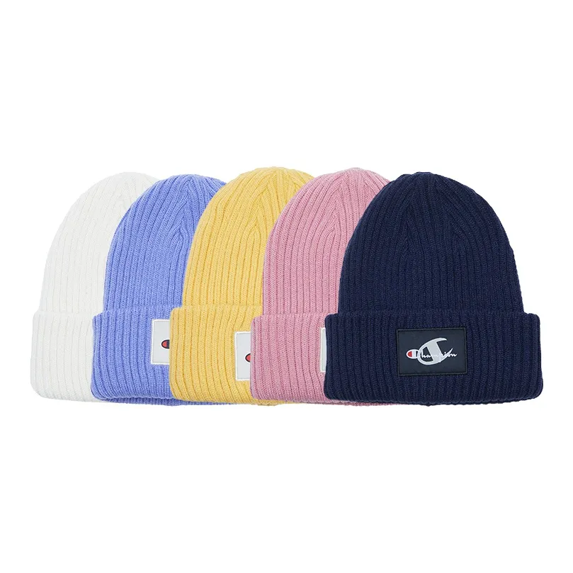 Champion Acrylic Beanies Unisex Чемпион Акриловые Шапки-бини Унисекс