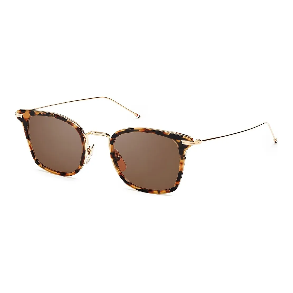 THOM BROWNE Complete Sunglasses Unisex Tortoiseshell