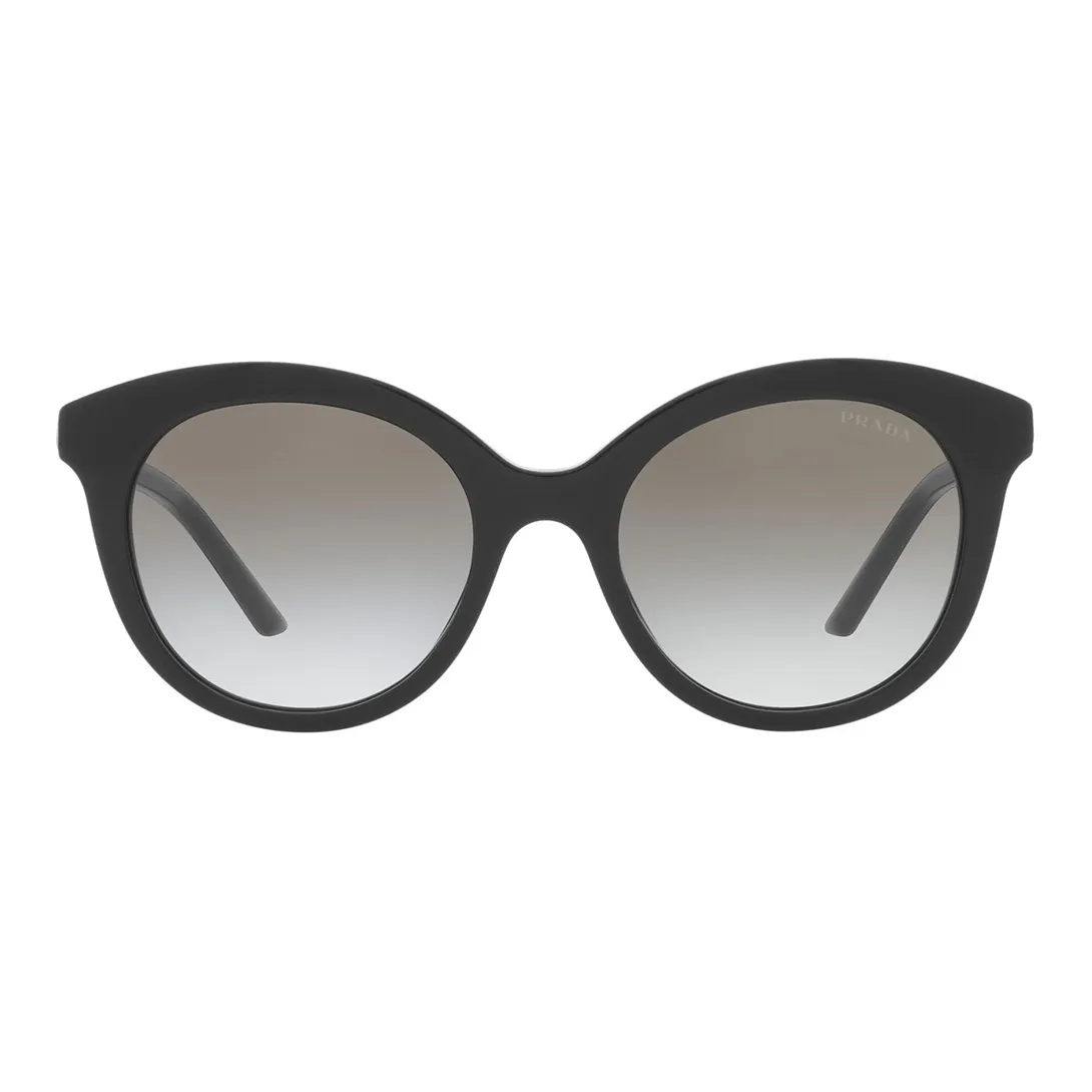 Prada Pr 18ws Matte Dark Grey Tortoise Sunglasses