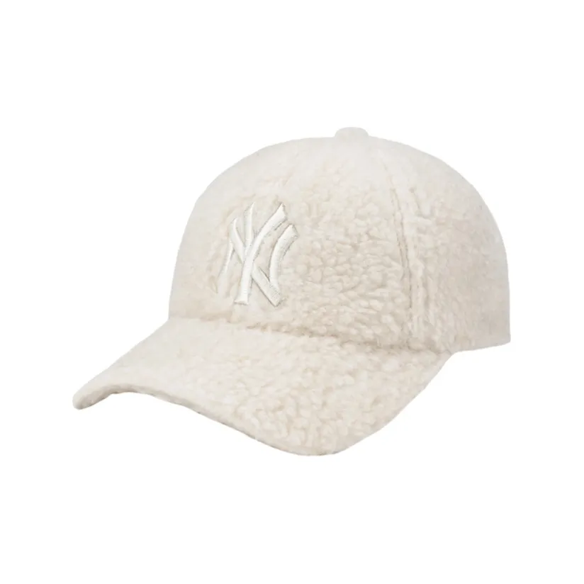 MLB Polyester Baseball Caps Unisex White