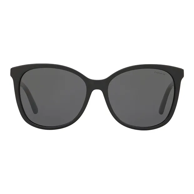 COACH Oval Sunglasses Unisex Black