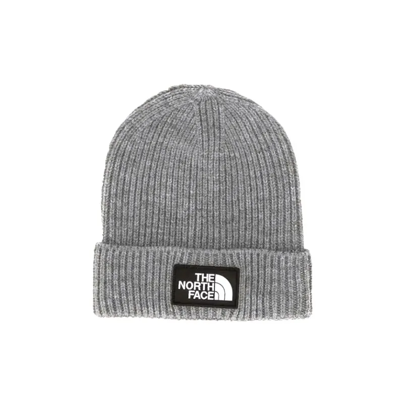 Hat ACCCESSORIES 1W3-030-SS22 Pink Tnf Logo Box Cuffed Beanie