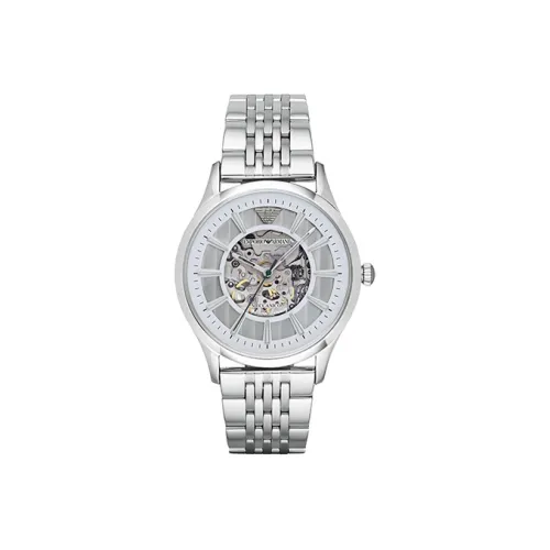 EMPORIO ARMANI Механические Мужские Часы Movement 43mm*22mm*12mm Белые