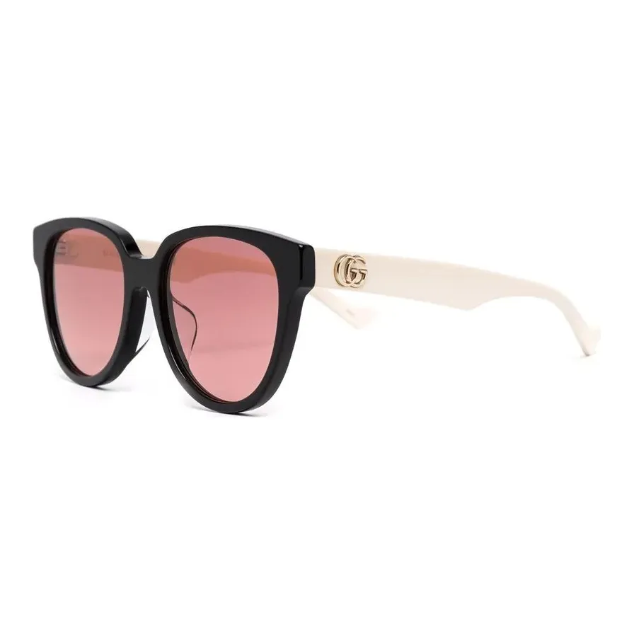 GUCCI Пластиковая оправа OVAL SUNGLASSES Женские