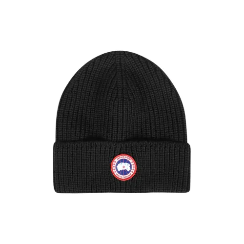 Canada Goose Wool Beanies Черный Унисекс