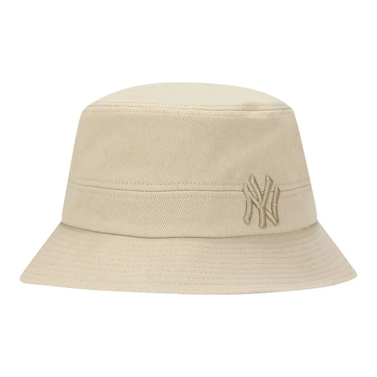 MLB Cotton Bucket Hats CPHE Unisex Beige/Black/White/Mustard Yellow