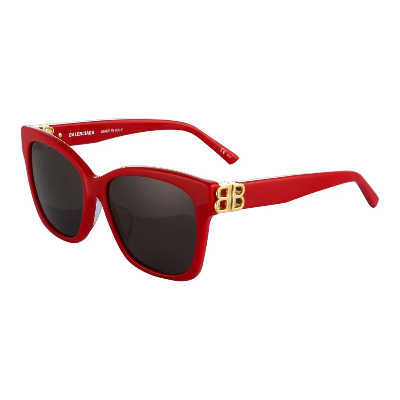 Balenciaga Plate Frame Square Sunglasses Women's