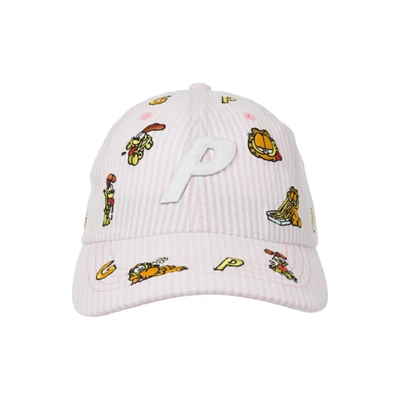 Дворцовый хлопок, бейсболка, розовый/белый, унисекс