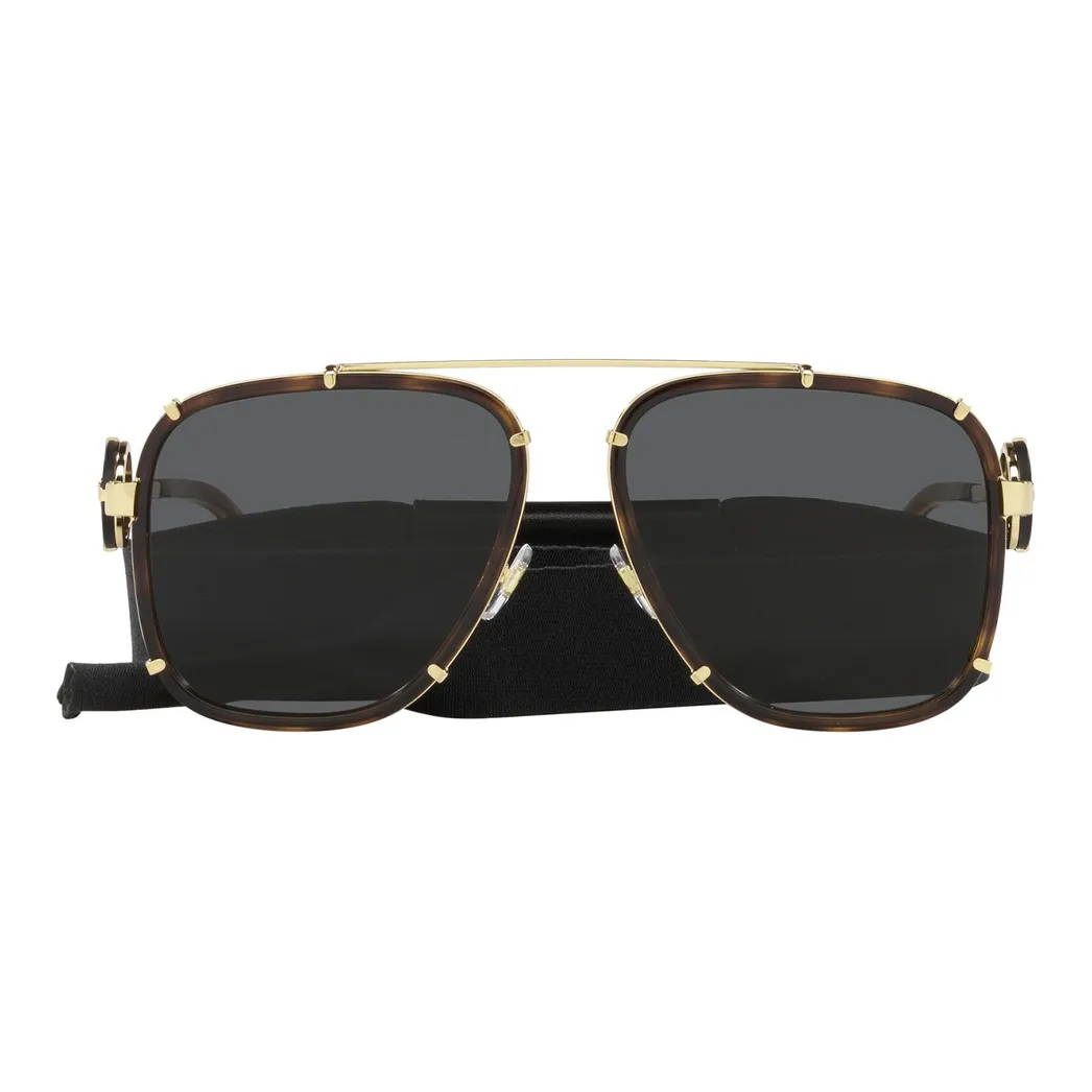 VERSACE Sunglasses Unisex Brown