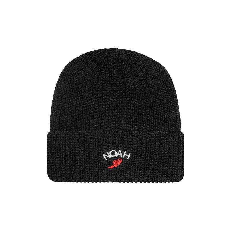 Noah Акриловая Шапка-Бини Черного Цвета Унисекс