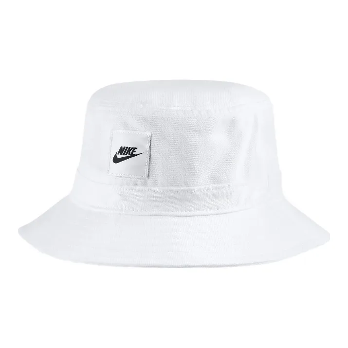 Nike Cotton Bucket Hats Унисекс Белый