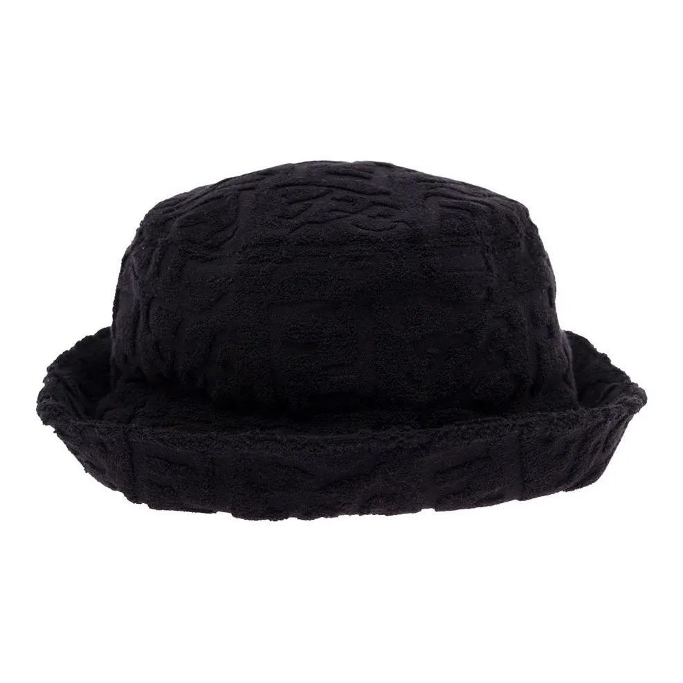 FENDI Bucket Hats Unisex Black
