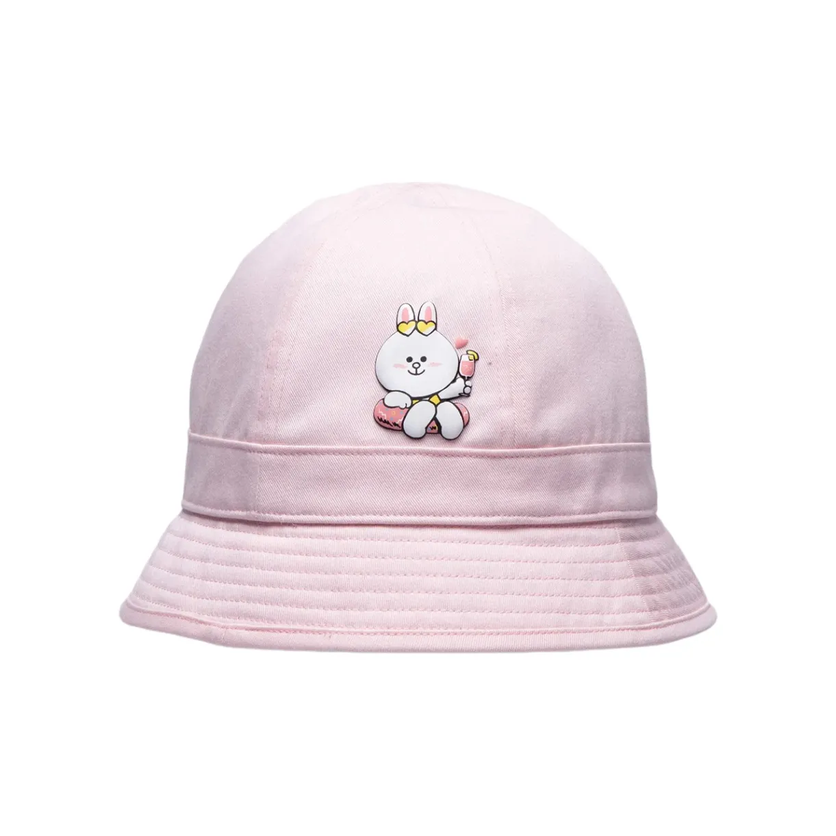 Line Friends X LINING Line Friends Bucket Hats Unisex Pink