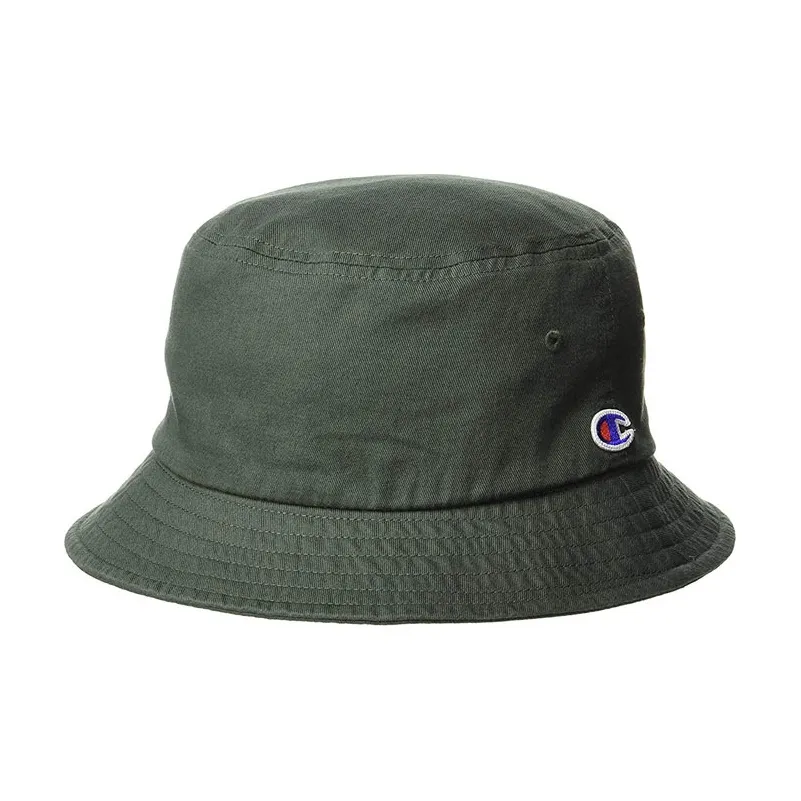 Чемпион Cotton Bucket Hats Армейский зеленый Унисекс
