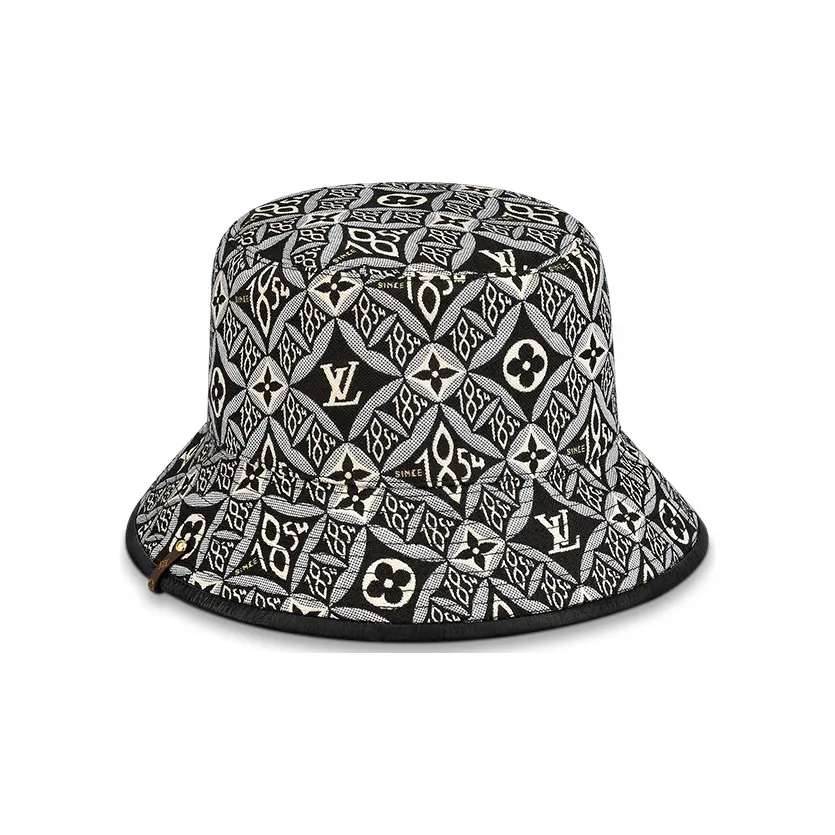 LOUIS VUITTON Monogram Cotton Bucket Hats Unisex