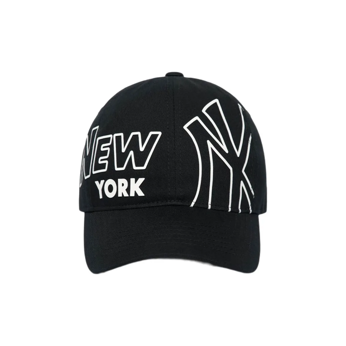 MLB Cotton Baseball Caps Unisex Black