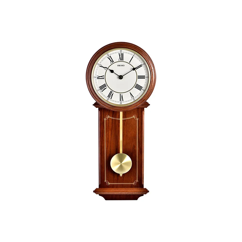 SEIKO Кварцевый механизм Стандартное стекло Стена Часы Унисекс Белый