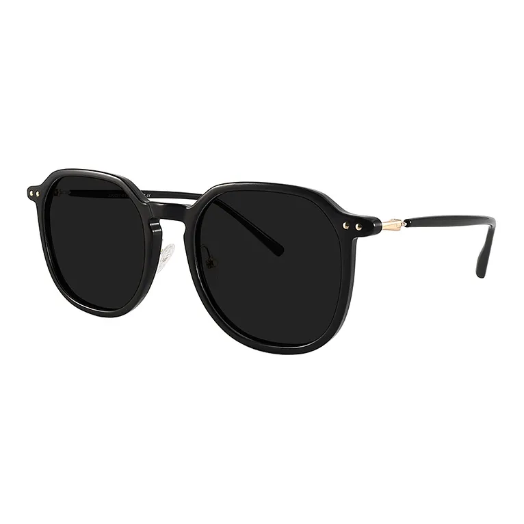 MUZU TR Памятный пластик Нерегулярная форма Солнцезащитные очки Унисекс