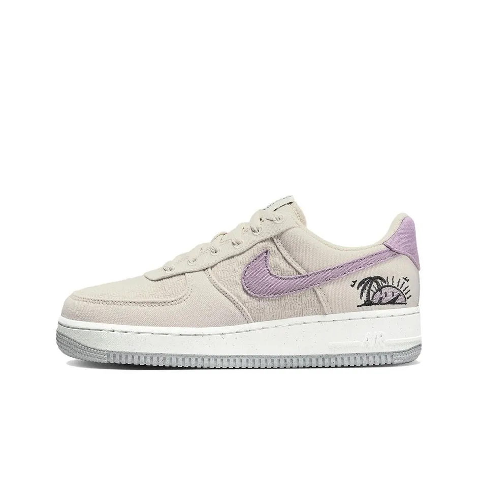 Nike Air Force 1 Low '07 Se Next Nature Sun Club Light Orewood Brown Amethyst Wave Women's